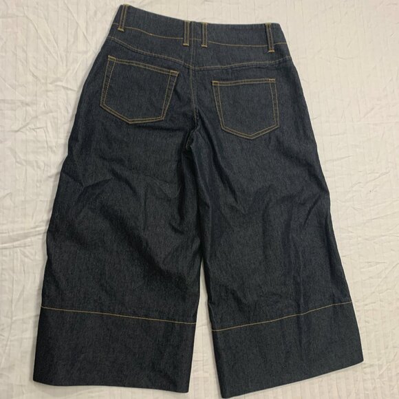 π. BISOU BISOU MICHELE BOHBOT WOMENS JEANS CAPRIS PANTS SIZE 6. π - Picture 4 of 4